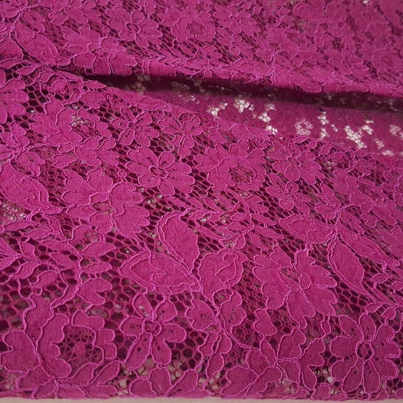 NWT FUCHSIA LACE MIDI SKIRT - Picture 8 of 8